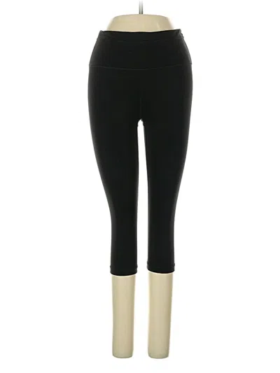 Pre-owned Athleta Yoga Pants In Black