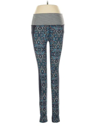 Pre-owned Athleta Yoga Pants In Blue