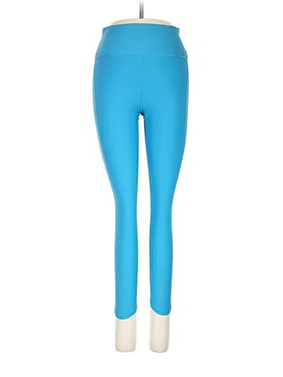 Pre-owned Athleta Yoga Pants In Blue