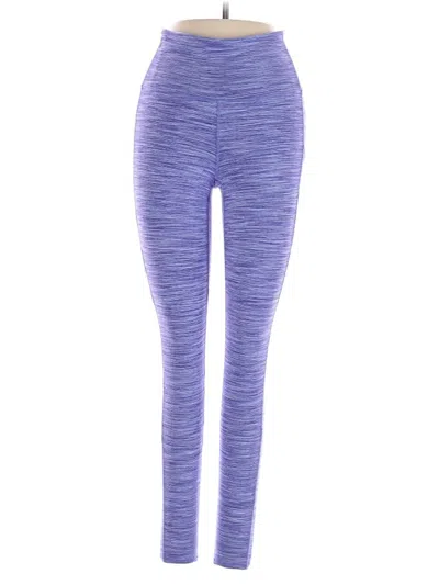 Pre-owned Athleta Yoga Pants In Blue