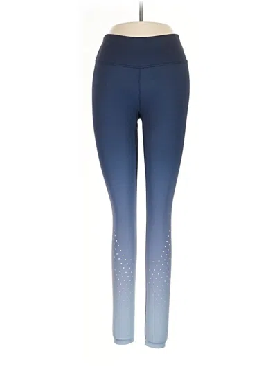 Pre-owned Athleta Yoga Pants In Blue