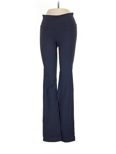 Pre-owned Athleta Yoga Pants In Blue