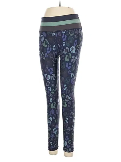Pre-owned Athleta Yoga Pants In Blue