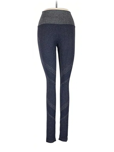 Pre-owned Athleta Yoga Pants In Blue