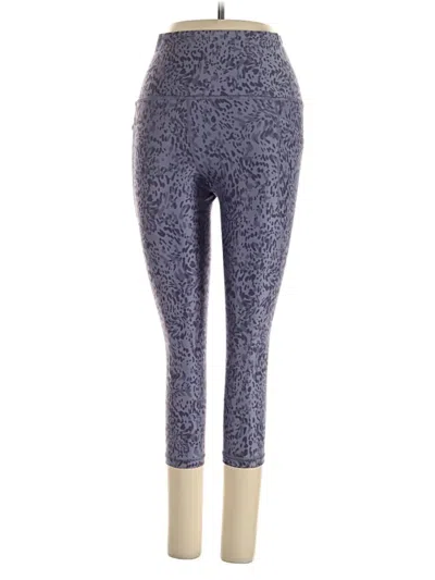 Pre-owned Athleta Yoga Pants In Blue