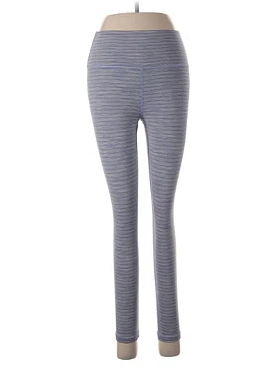 Pre-owned Athleta Yoga Pants In Blue