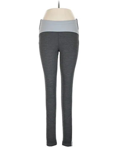 Pre-owned Athleta Yoga Pants In Gray