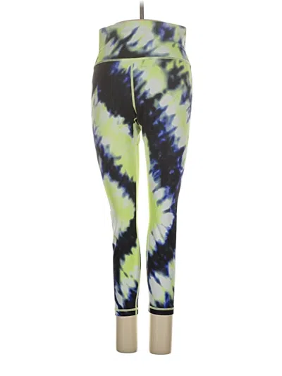 Pre-owned Athleta Yoga Pants In Green