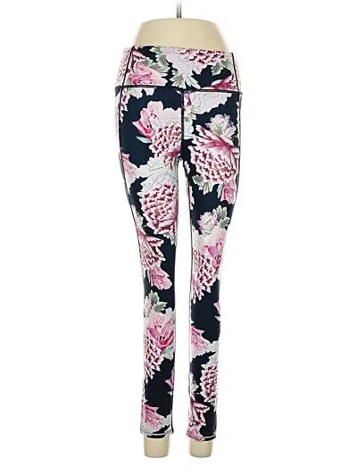 Pre-owned Athleta Yoga Pants In Pink