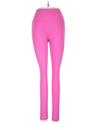 Pre-owned Athleta Yoga Pants In Pink