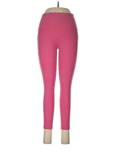 Pre-owned Athleta Yoga Pants In Pink