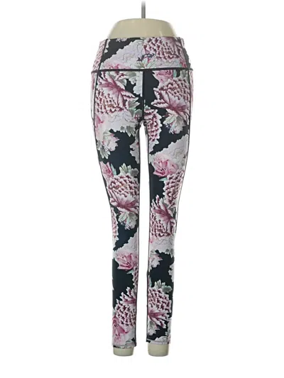 Pre-owned Athleta Yoga Pants In Purple