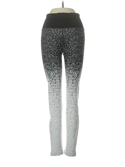 Pre-owned Athleta Yoga Pants In Silver