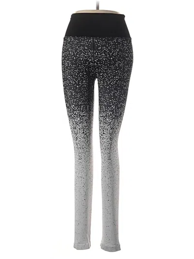 Pre-owned Athleta Yoga Pants In Silver