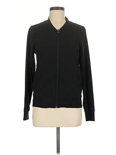 Pre-owned Athleta Zip Up Hoodie In Black