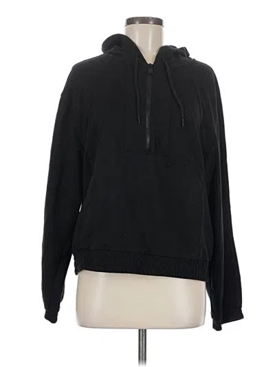 Pre-owned Athleta Zip Up Hoodie In Black