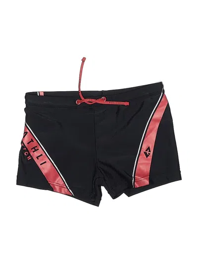 Pre-owned Athletech Kids' Board Shorts In Black