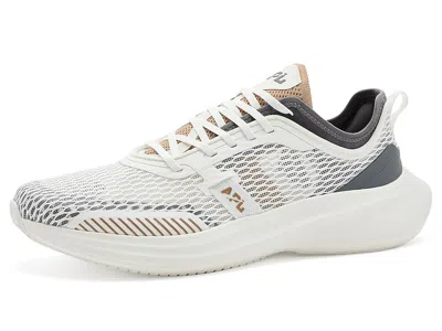Athletic Propulsion Labs (apl) Euphoria Men's Shoes Ivory/smoke/tan: 9.5 D - Medium In White