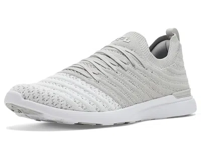 Athletic Propulsion Labs (apl) Techloom Wave Men's Shoes Harbor Grey/light Fog/white: 10 D - Medium In Gray