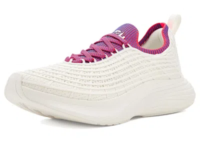 Athletic Propulsion Labs (apl) Techloom Zipline Women's Shoes Ivory/blue Haze/impulse Red: 10.5 B -  In White