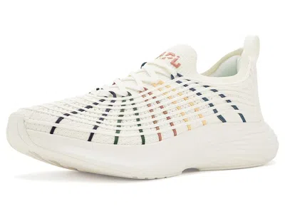 Athletic Propulsion Labs (apl) Techloom Zipline Women's Shoes Ivory/terracotta/multi: 7.5 B - Medium In White