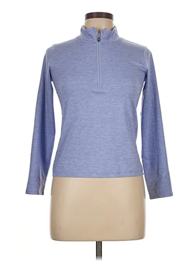 Pre-owned Athletic Works 3/4 Sleeve T-shirt In Blue