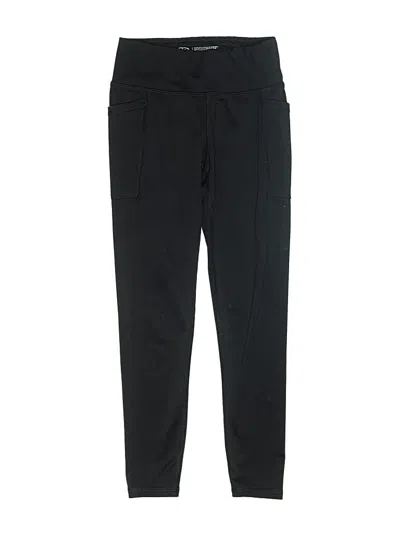 Pre-owned Athletic Works Kids' Active Pants In Black