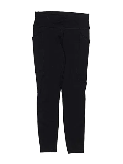 Pre-owned Athletic Works Kids' Active Pants In Black