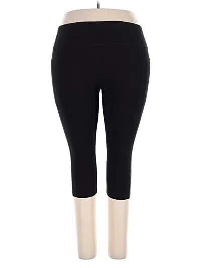 Pre-owned Athletic Works Active Pants In Black