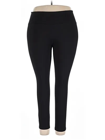 Pre-owned Athletic Works Active Pants In Black