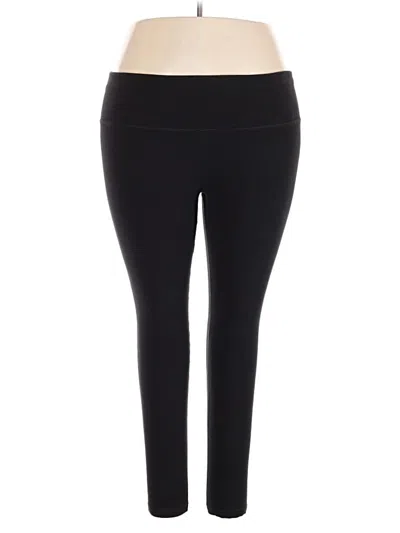 Pre-owned Athletic Works Active Pants In Black