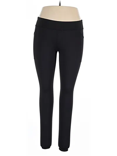 Pre-owned Athletic Works Active Pants In Black
