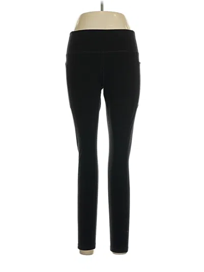 Pre-owned Athletic Works Active Pants In Black