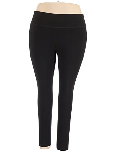 Pre-owned Athletic Works Active Pants In Black