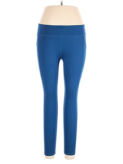 Pre-owned Athletic Works Active Pants In Blue