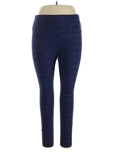 Pre-owned Athletic Works Active Pants In Blue