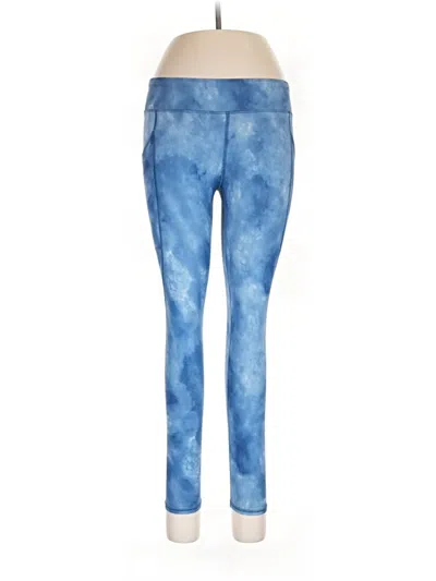 Pre-owned Athletic Works Active Pants In Blue