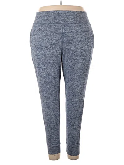 Pre-owned Athletic Works Active Pants In Blue