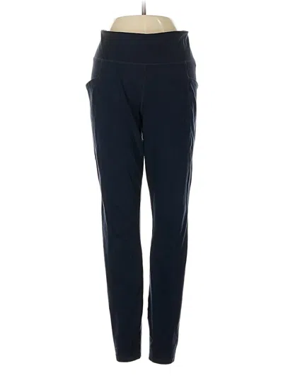 Pre-owned Athletic Works Active Pants In Blue