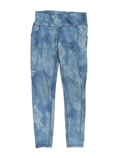 Pre-owned Athletic Works Kids' Active Pants In Blue