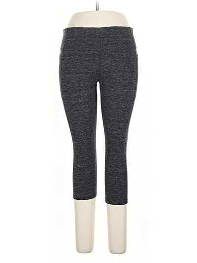 Pre-owned Athletic Works Active Pants In Gray