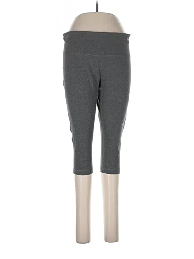 Pre-owned Athletic Works Active Pants In Gray