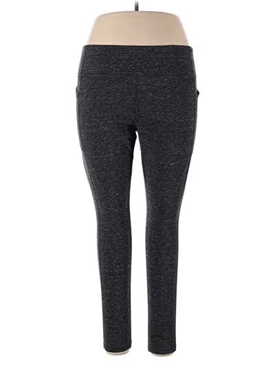 Pre-owned Athletic Works Active Pants In Gray