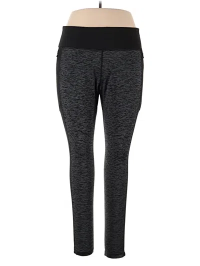 Pre-owned Athletic Works Active Pants In Gray