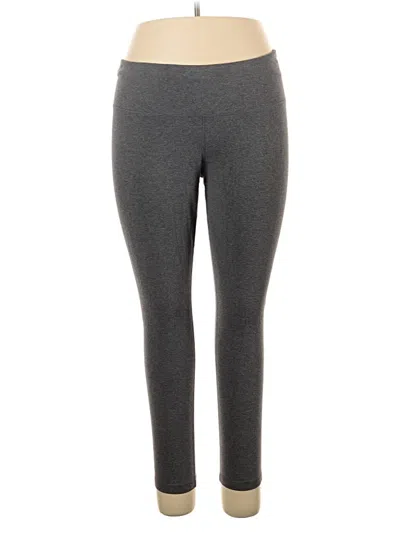 Pre-owned Athletic Works Active Pants In Gray