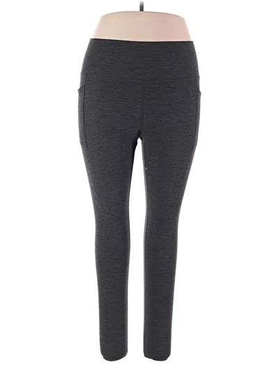 Pre-owned Athletic Works Active Pants In Gray
