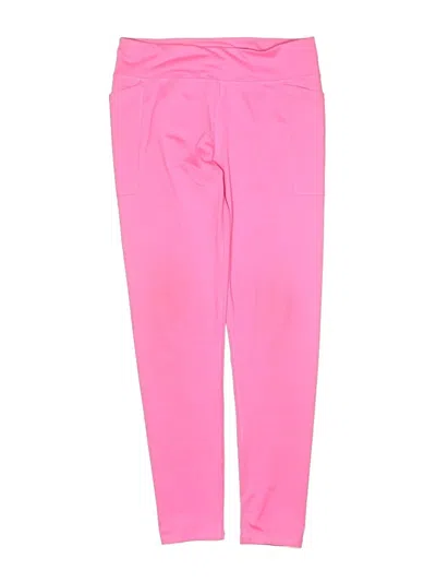 Pre-owned Athletic Works Kids' Active Pants In Pink