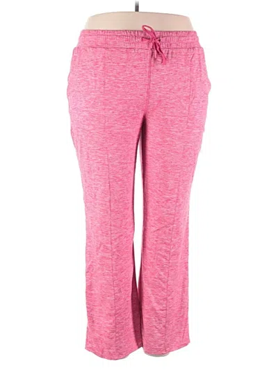 Pre-owned Athletic Works Active Pants In Pink