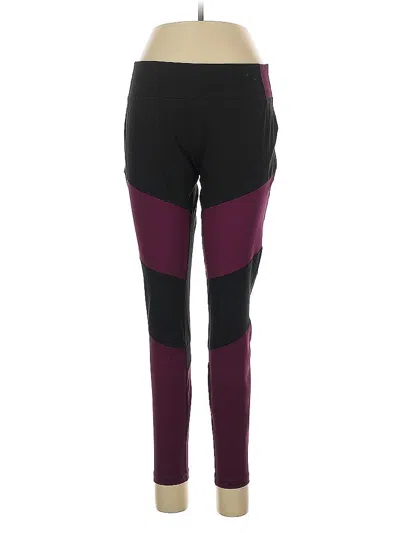 Pre-owned Athletic Works Active Pants In Purple