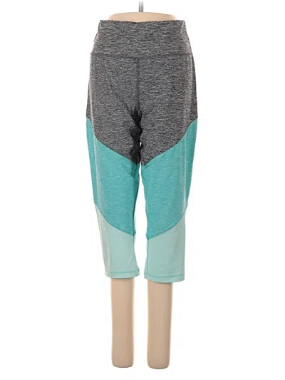 Pre-owned Athletic Works Active Pants In Teal